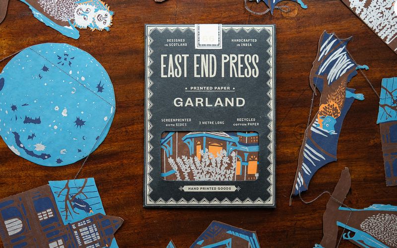 Haunted House Sewn Garland