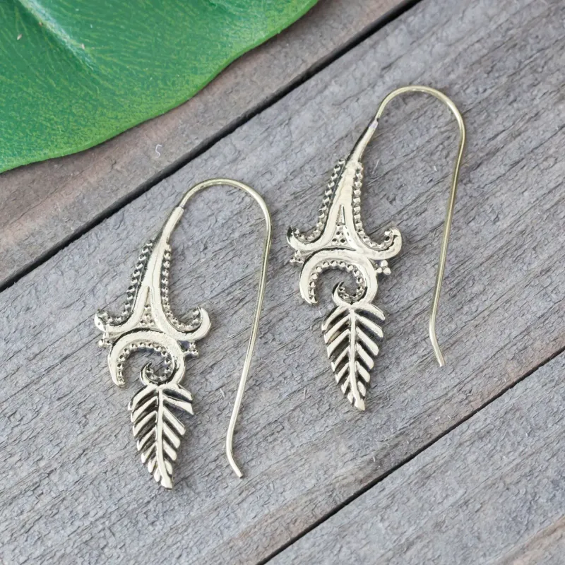 Brass Mehndi Earring
