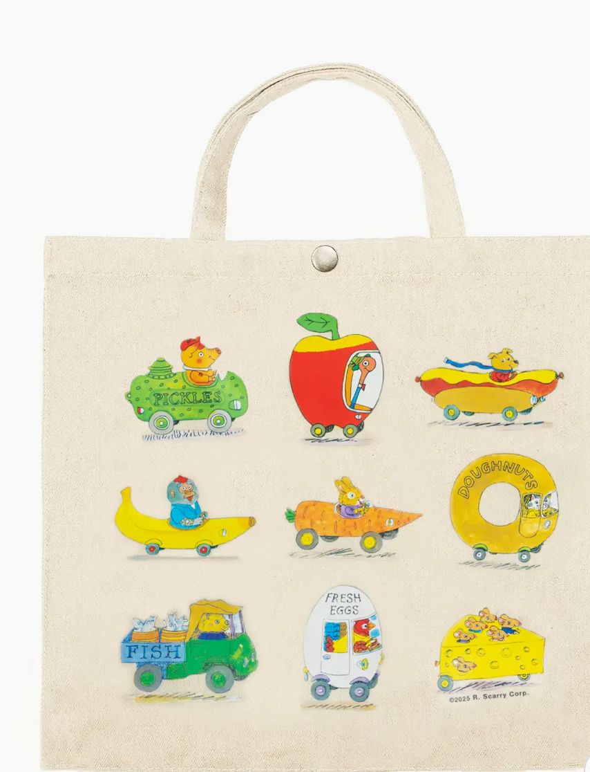 Richard Scarry Busy Town Market Tote