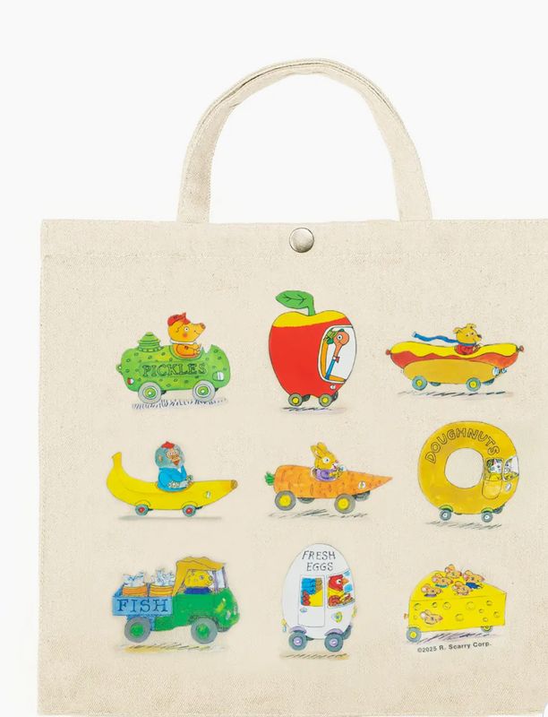 Richard Scarry Busy Town Market Tote