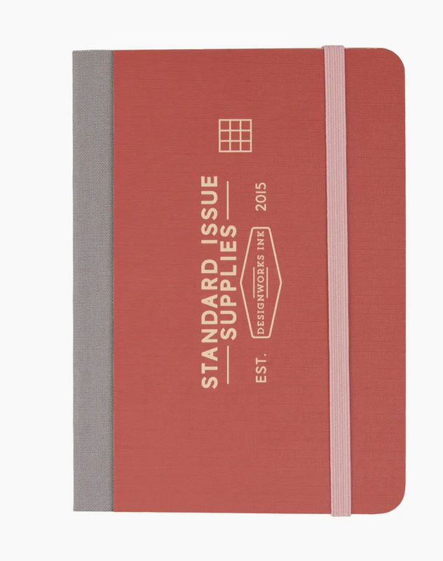 Standard Issue Pocket Journal - Rosewood &amp; Blush