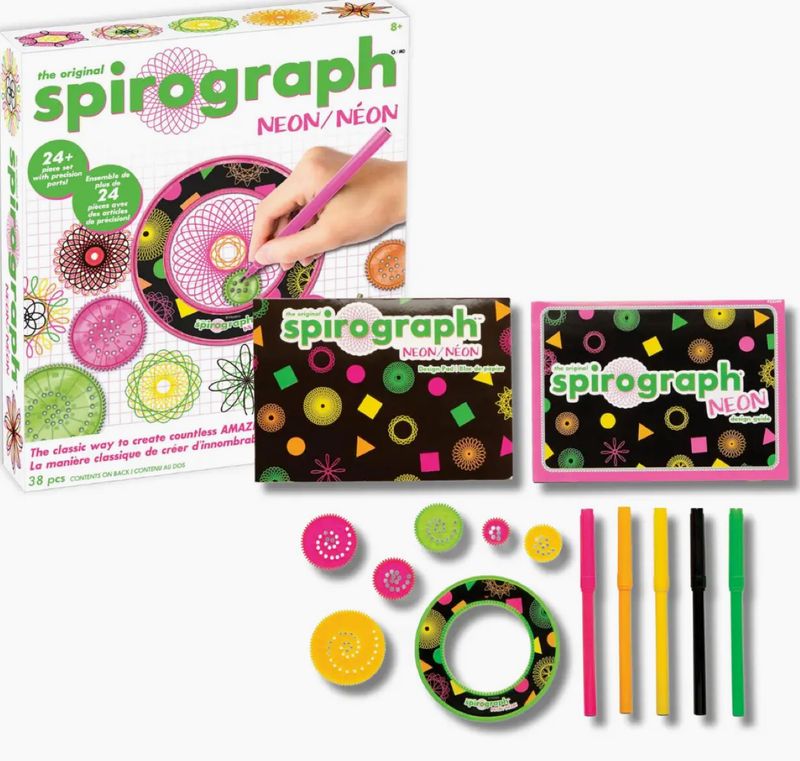 Spirograph Neon