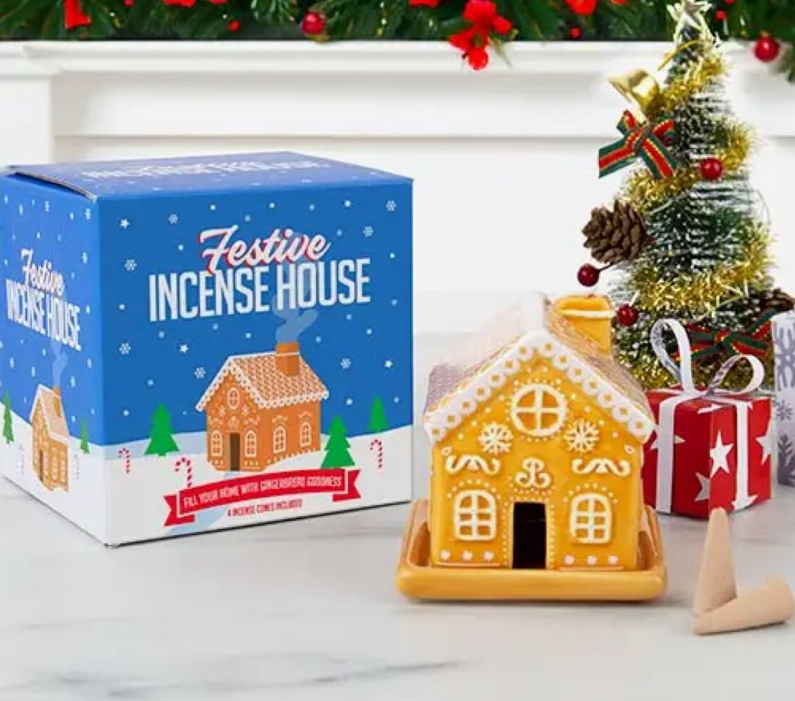 Gingerbread House Incense Burner