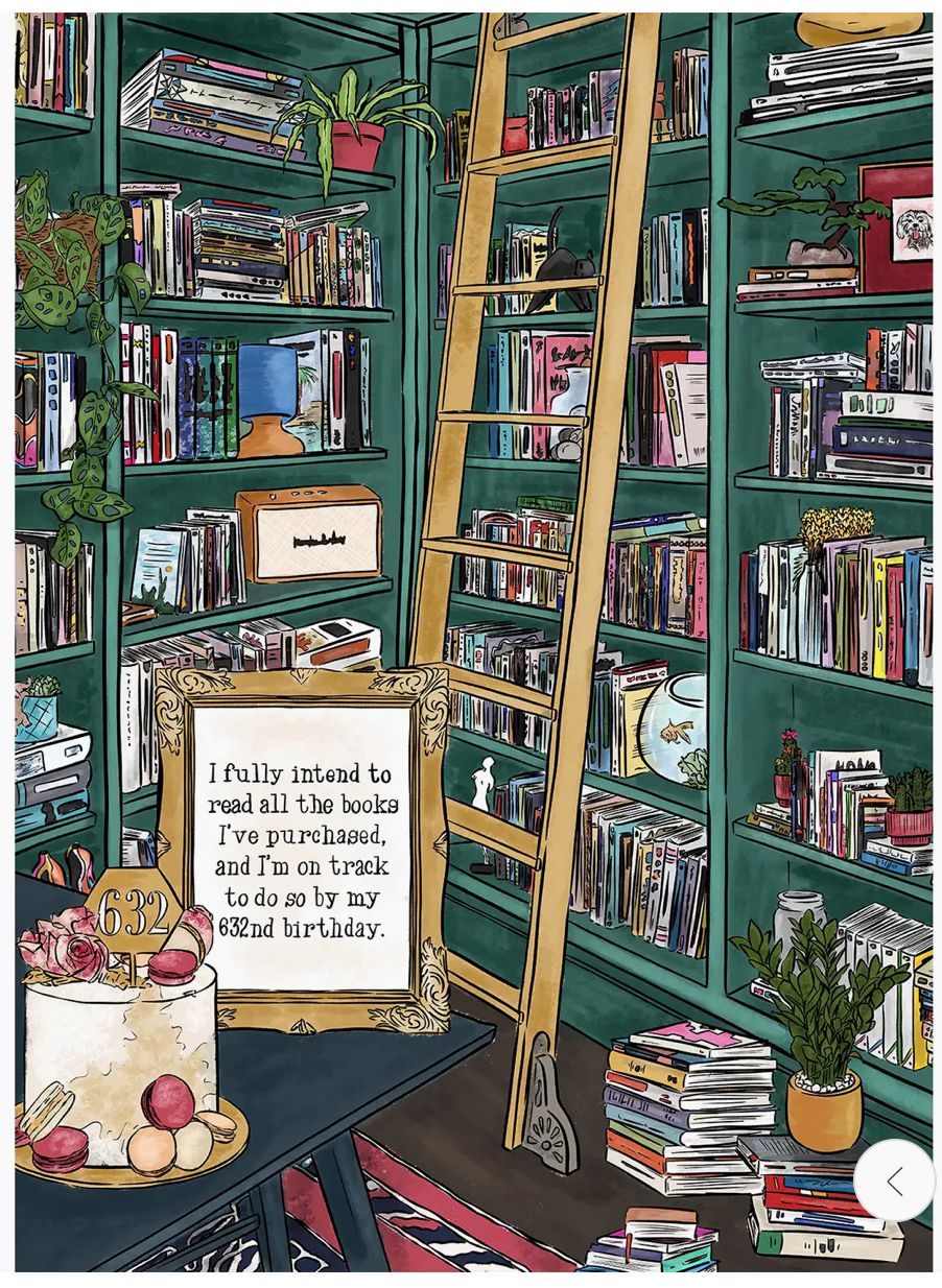 I Fully Intend To Read All The Books 1000pc Puzzle