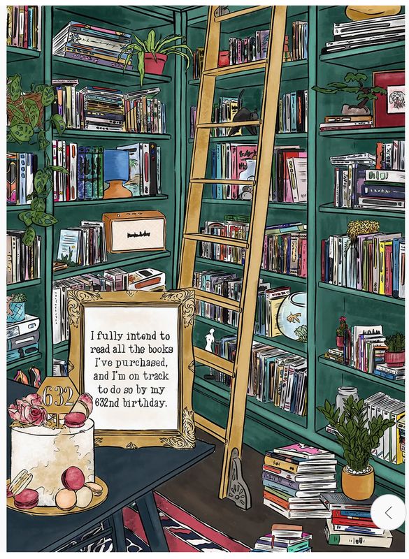 I Fully Intend To Read All The Books 1000pc Puzzle