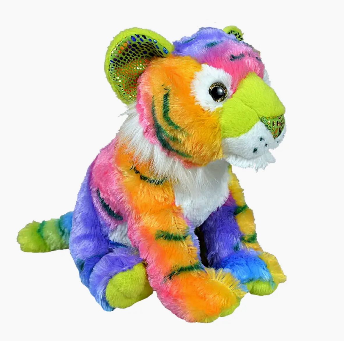Rainbow Tiger  Stuffed Animal