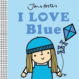 I Love  Blue Board book