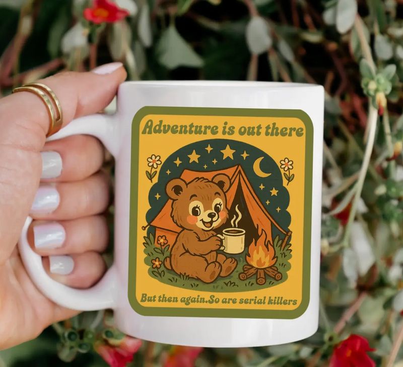 Adventure Is Out There Camping Coffee Mug 11oz