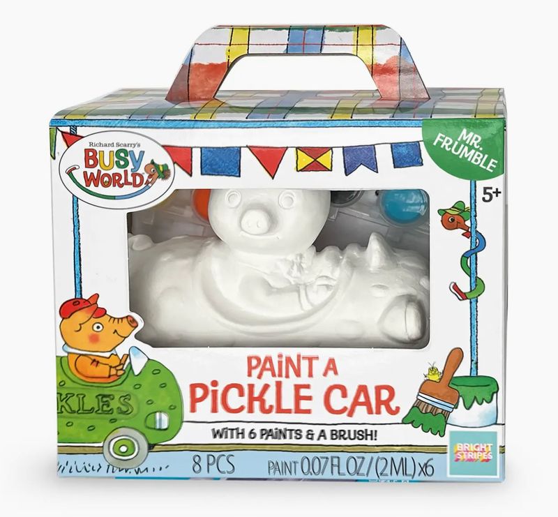 Mr. Frumble- Richard Scarry's Busy World Paint A Racer Mr. Frumble