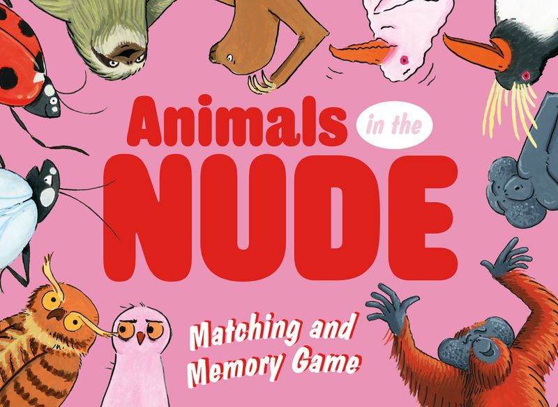 Animals In The Nude Matching And Memory Game