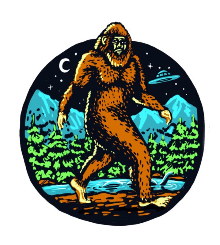 Sasquatch Sticker