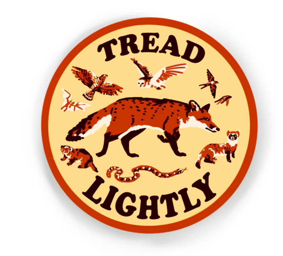 Tread Lightly Sticker 