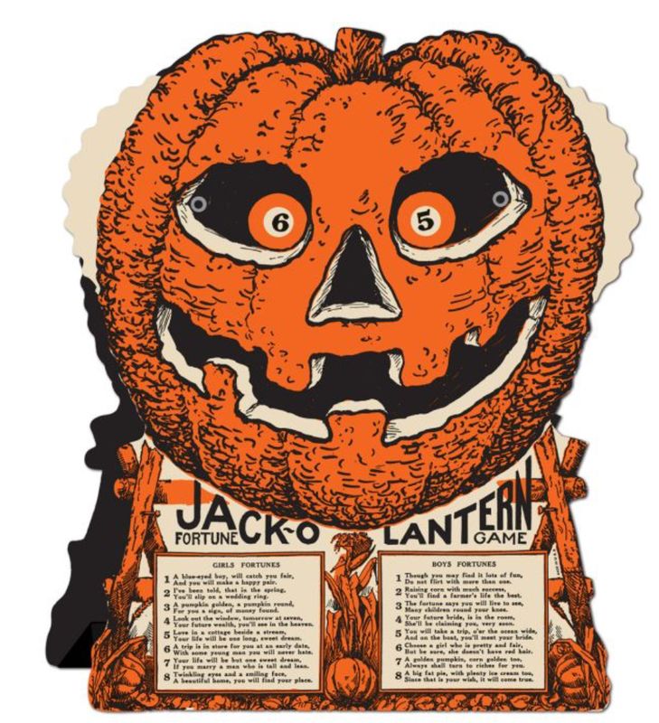 J-O-L Halloween Fortune Telling Game - Beistle