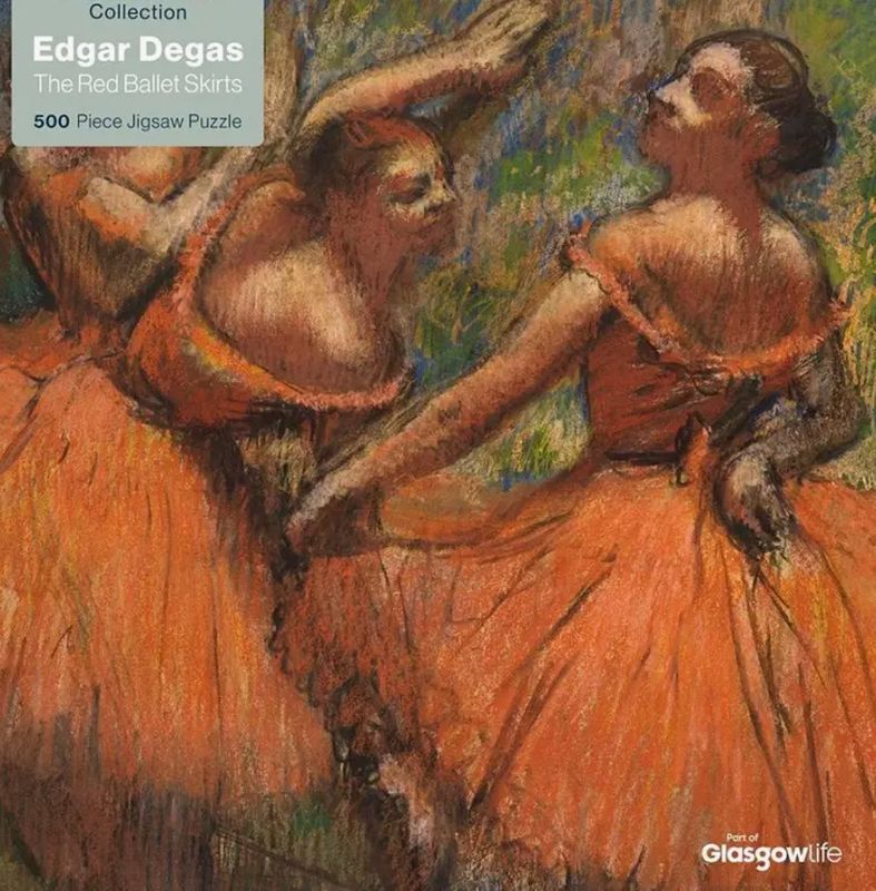 Edgar Degas The Red Ballet 500 Piece Puzzle