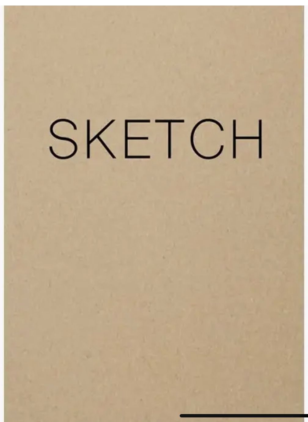 Sketchbook Kraft Large Layflat