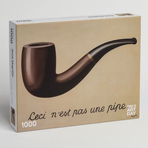 Puzzle, 1000pc, Magritte, Pipe