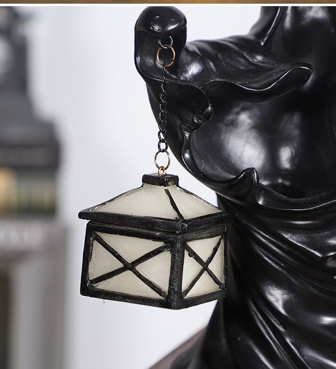 Black Grim Reaper Lantern