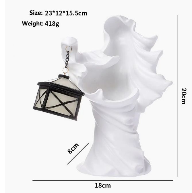 White Grim Reaper Lantern