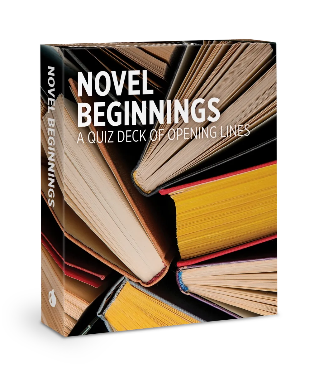 Novel Beginnings Quiz Deck Of Opening Lines