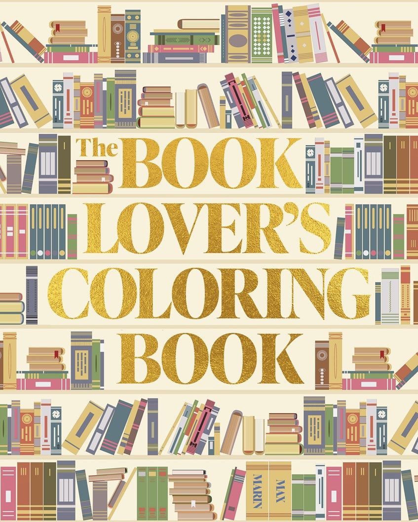 Book Lover&#39;s Coloring Book