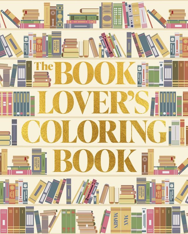 Book Lover&#39;s Coloring Book