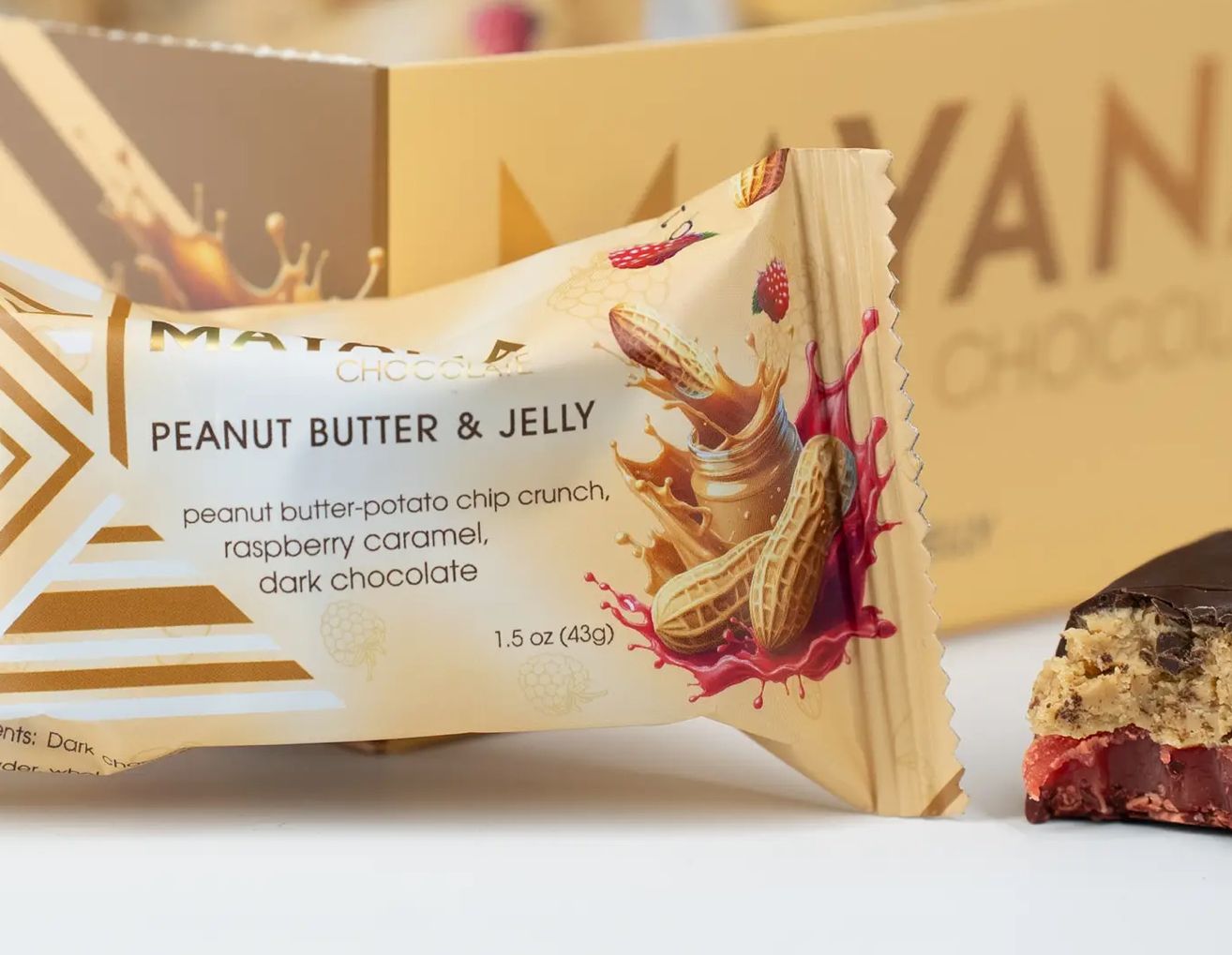 Mayana Peanut Butter Jelly Bar