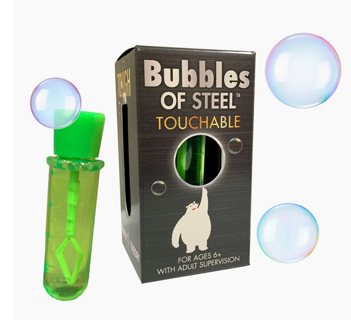 Bubbles of Steel