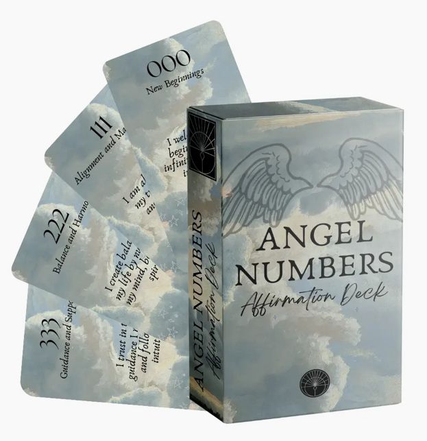 Angel Numbers Affirmations Card Deck 