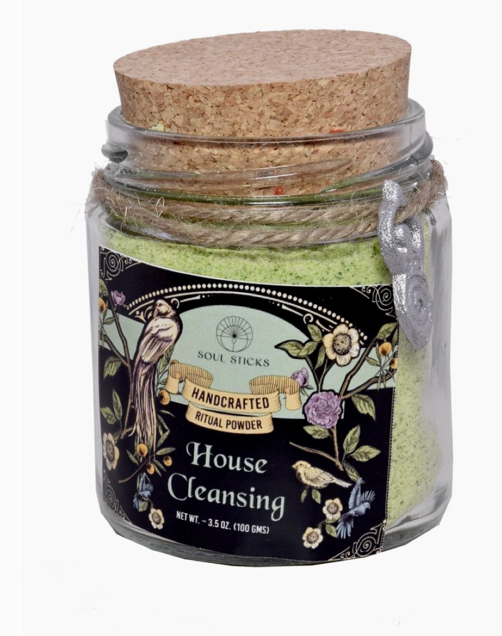 House Cleansing Ritual Spell Powder Jar (3.5 oz)