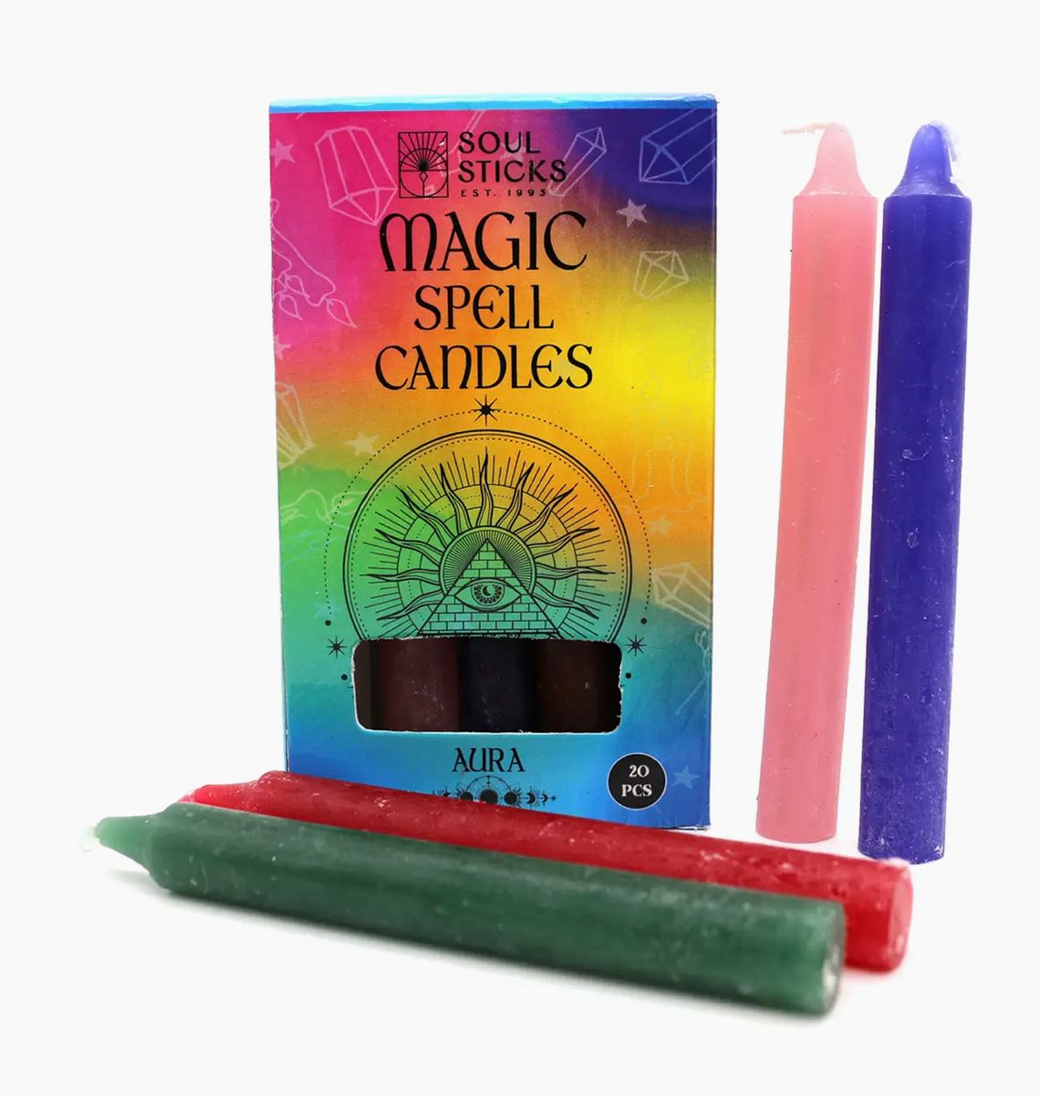 Soul Sticks Magic Spell Candles (20) Aura 