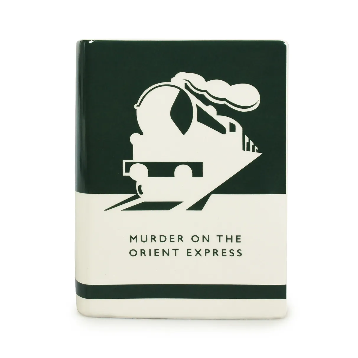 Agatha Christie Murder on the Orient Express Book Vase
