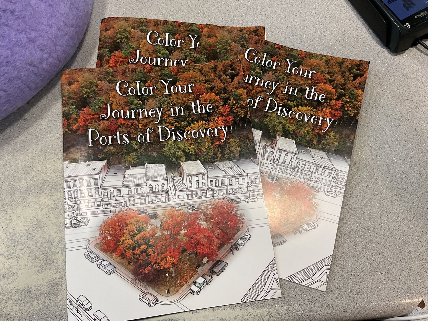 Ports Of Discovery Coloring Book