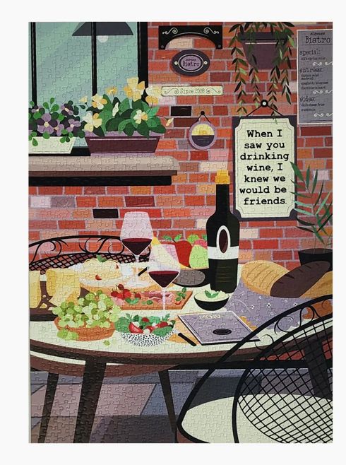 When I Saw You Drinking 1000 Piece Puzzle