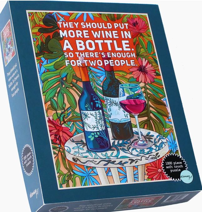 More Wine In The Bottle 1000 Piece Puzzle 