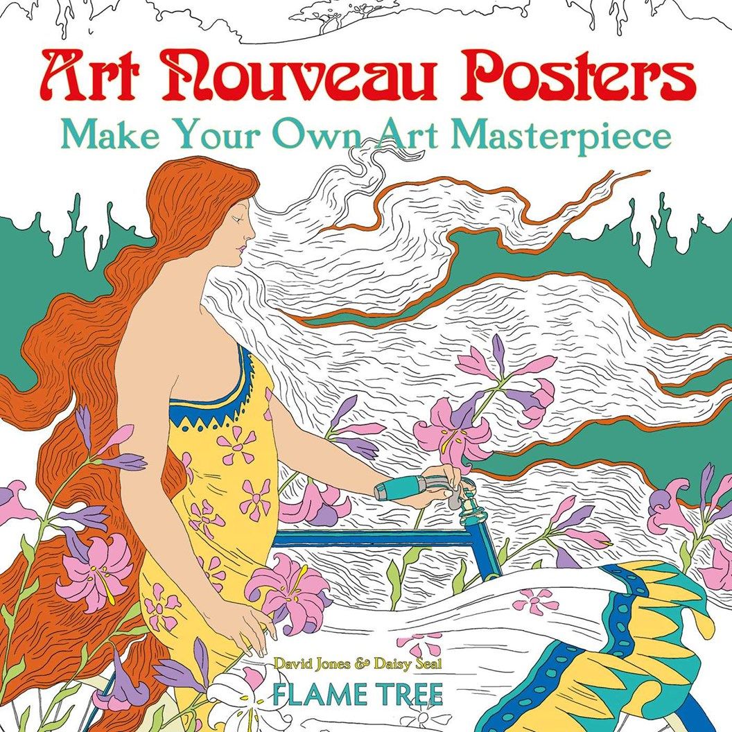 Art Nouveau Posters (Art Coloring Book)