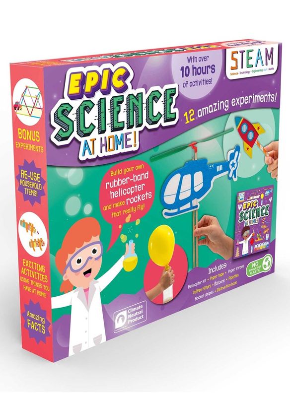 Epic Science at Home: 12 Amazing Experiments