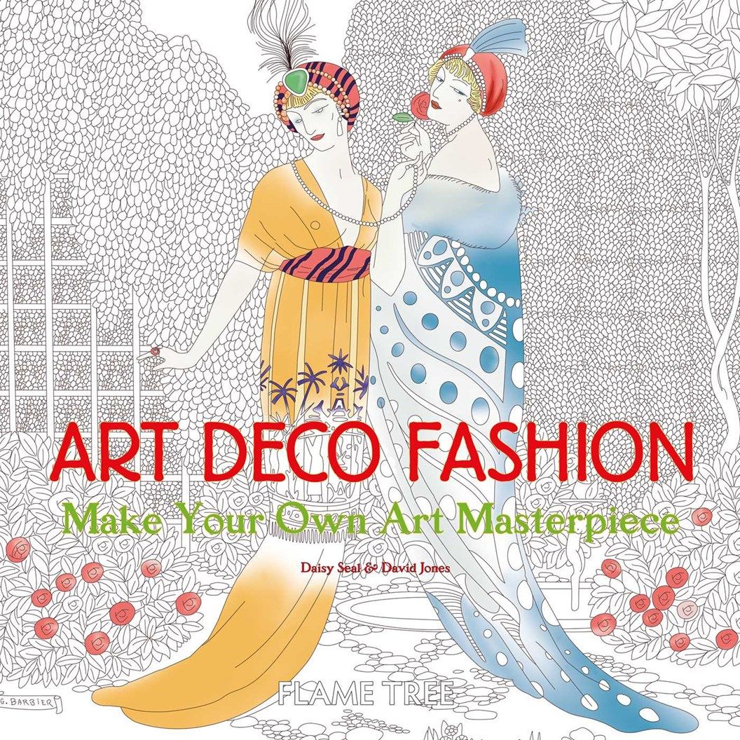 Art Deco Fashion (Art Coloring Book)