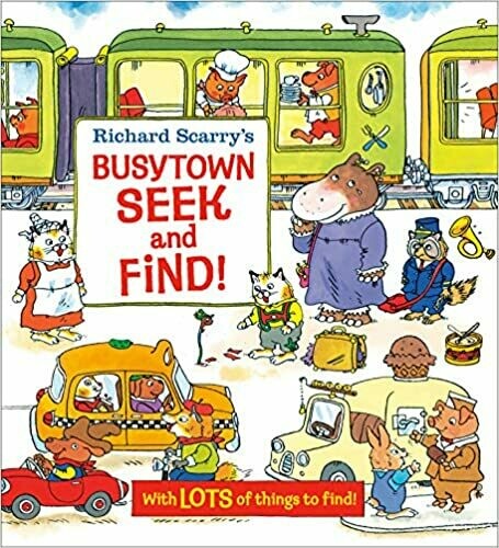 Richard Scarry's Busytown Seek and Find! Board Book