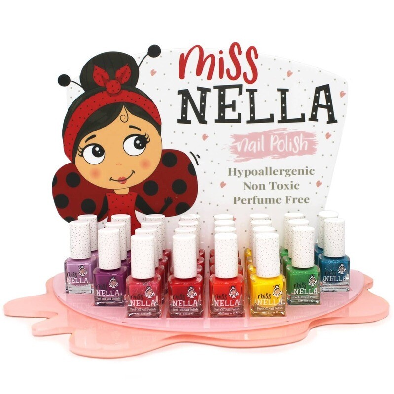 Miss Nella’s Odor-Free, Peel-Off Nail Polish