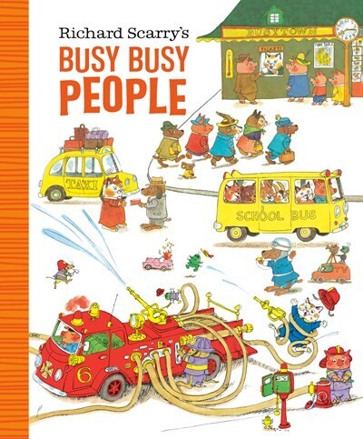 Richard Scarry's Busy Busy People Board Book