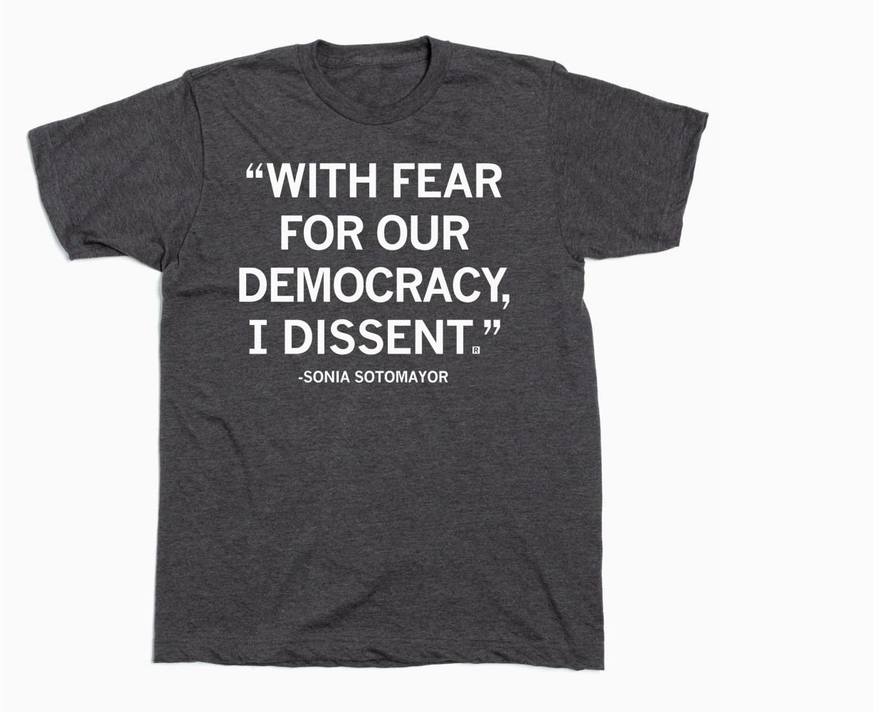 With Fear for Our Democracy Tees