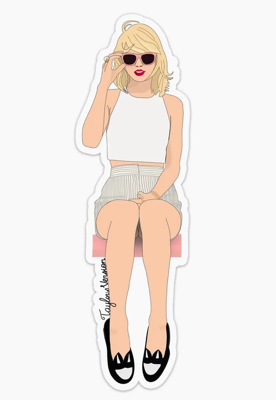 Taylor Swift 1989 Taylor's Version Sticker