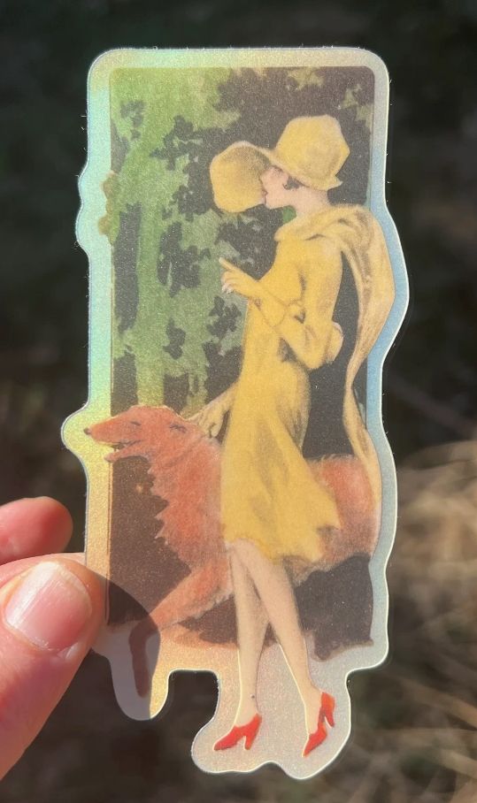 FlapperLady with Dog
