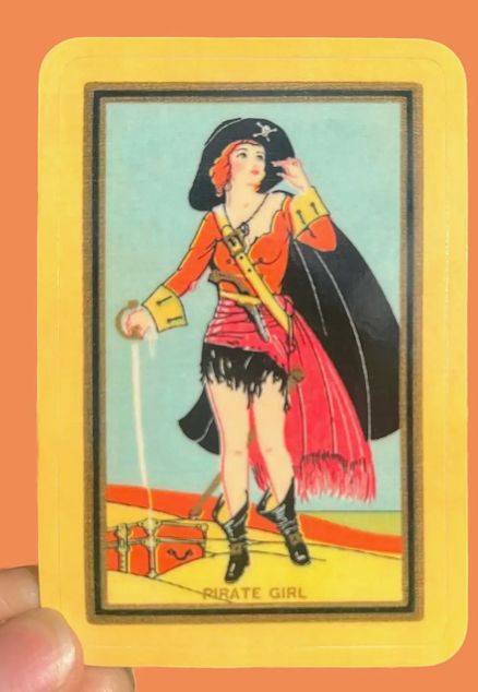 Pirate Girl Sticker