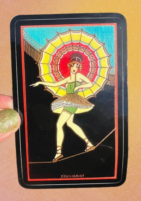 Equilibrist Tightrope Walker Sticker