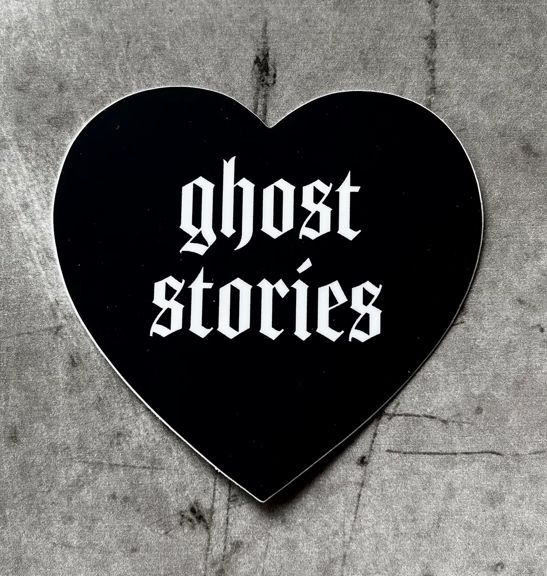 Ghost Stories Heart Sticker