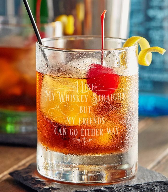 I Like My Whiskey...10oz Rocks