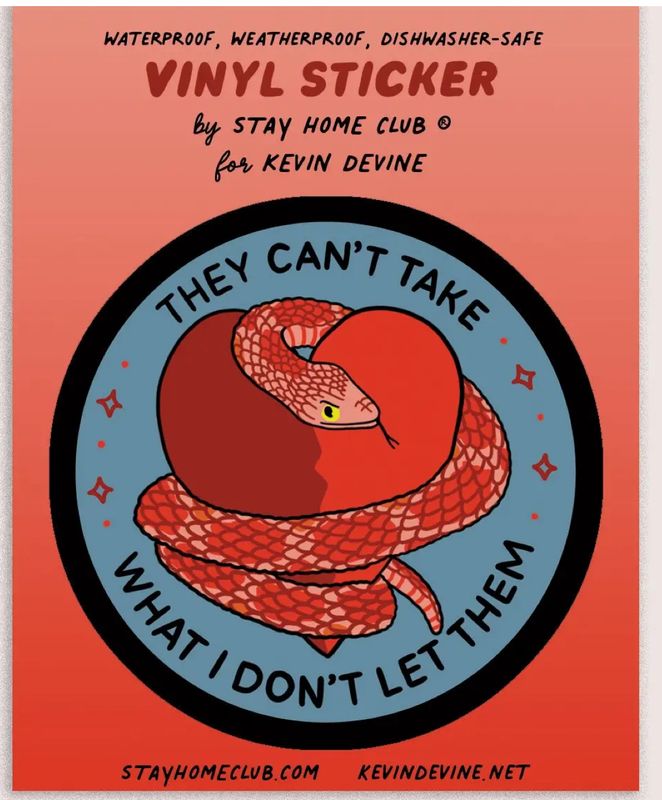 They Can’t Take What Vinyls Sticker