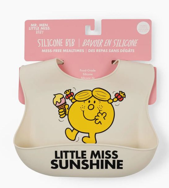 Silicone Bib: Little Miss Sunshine