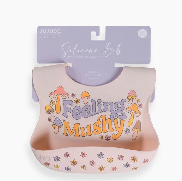 Silicone Bib: Mushy Love
